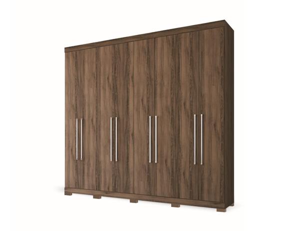 Guarda Roupa 8.4 Havana Master Vip com Pés - Demolição - Santos andira Menor preço em Guarda Roupa 8.4 Havana Master Vip com Pés - Demolição - Santos andira