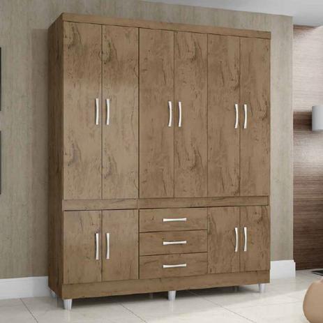 Guarda-Roupa Araplac Casal 10 Portas 3 Gavetas com corrediças metálicas deslizantes é boa?