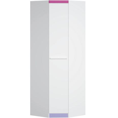 Guarda Roupa Canto 1 Porta Aquarela Branco Santos Andira - Santos andirá Menor preço em Guarda Roupa Canto 1 Porta Aquarela Branco Santos Andira - Santos andirá