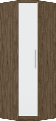 Guarda Roupa Canto 1 Porta Soft Nogal/Branco Santos Andira - Santos andirá é ruim? Guarda Roupa Canto 1 Porta Soft Nogal/Branco Santos Andira - Santos andirá é boa?