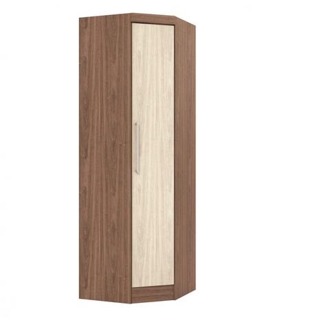 Guarda Roupa Canto Modulado 1 Porta 3 Prateleiras Nobre Fit Móveis Castro Carvalho/Nudi Menor preço em Guarda Roupa Canto Modulado 1 Porta 3 Prateleiras Nobre Fit Móveis Castro Carvalho/Nudi