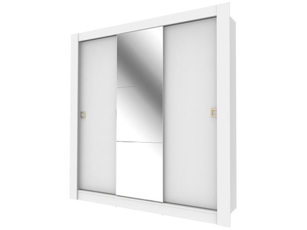 Guarda-roupa Casal 3 Portas de Correr Madesa - City 1056-1E com Espelho é boa?