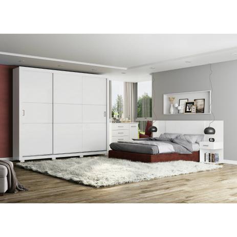 Guarda-Roupa Casal Amaro D202 3 Portas de Correr Henn Menor preço em Guarda-Roupa Casal Amaro D202 3 Portas de Correr Henn
