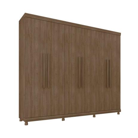 Guarda-Roupa Casal Antares 6 PT Chocolate - Lanza Menor preço em Guarda-Roupa Casal Antares 6 PT Chocolate - Lanza