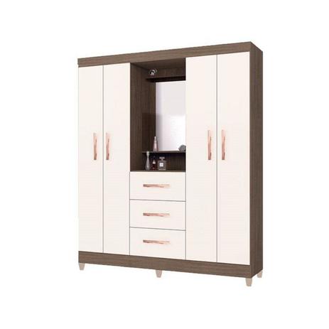 Guarda Roupa Casal Capelinha Quebec 4 Portas - Incorplac é boa?