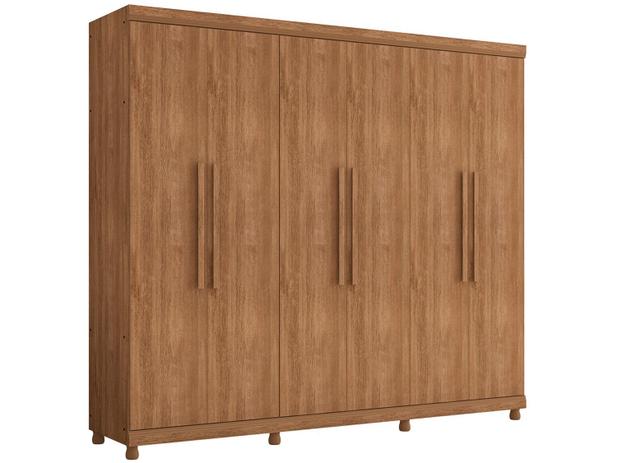 Guarda-roupa Casal com Espelho 6 Portas - 5 Gavetas Móveis Lanza Antares Menor preço em Guarda-roupa Casal com Espelho 6 Portas - 5 Gavetas Móveis Lanza Antares