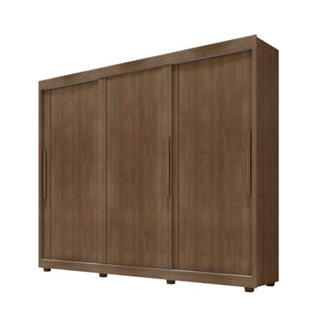 Guarda-Roupa Casal Milão 3 PT Chocolate - Lanza Menor preço em Guarda-Roupa Casal Milão 3 PT Chocolate - Lanza