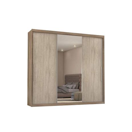 Guarda Roupa Casal Pleno Demobile 3 Portas Sem Pé Nogal Vanilla Touch - Demóbile é boa?