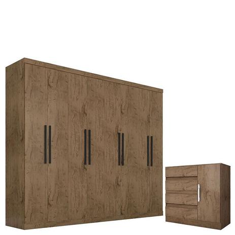 Guarda Roupa Casal Prime 1684 com Cômoda Exellence 8000 Demolição  Araplac é boa?