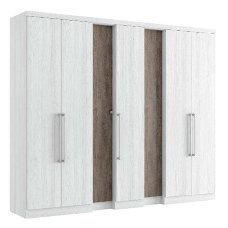 Guarda Roupa Casal Selecto Plus 7 Portas THB Móveis Menor preço em Guarda Roupa Casal Selecto Plus 7 Portas THB Móveis