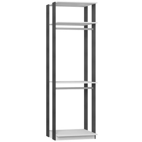 Guarda Roupa Closet Clothes 3 Prateleiras 1005 - BE Mobiliário Menor preço em Guarda Roupa Closet Clothes 3 Prateleiras 1005 - BE Mobiliário