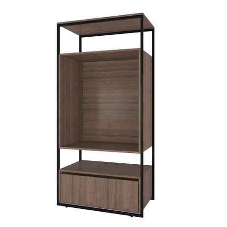 Guarda-Roupa Closet Modulado Manchester II 1 GV Carvalho - Incoflex Menor preço em Guarda-Roupa Closet Modulado Manchester II 1 GV Carvalho - Incoflex