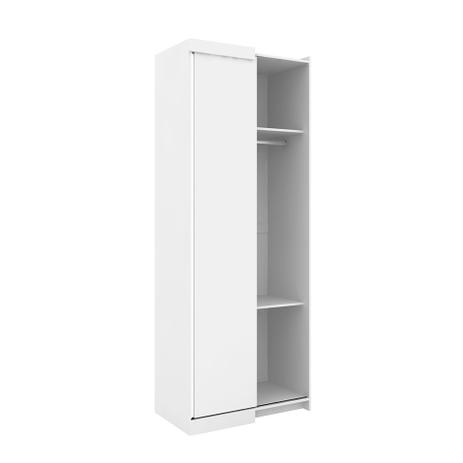 Guarda-Roupa Closet Modulado Virtual II 2 PT Branco Fosco e Amadeirado - Robel móveis é boa?