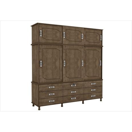 Guarda Roupa com 03 Portas Deslizantes Toronto Rustic - Móveis Lupi - Moveis lupi é ruim? Guarda Roupa com 03 Portas Deslizantes Toronto Rustic - Móveis Lupi - Moveis lupi é boa?