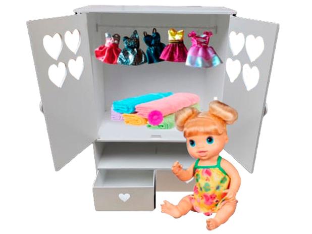 Guarda Roupa De Boneca Tipo Baby Alive American Girl Reborn Our Genera Bia Baby Decor Brinquedos Baby Alive Magazine Luiza