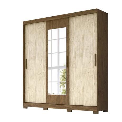 Guarda Roupa de Casal Moval Ilheus 3 Portas e 2 Gavetas 139.904391.7 Menor preço em Guarda Roupa de Casal Moval Ilheus 3 Portas e 2 Gavetas 139.904391.7