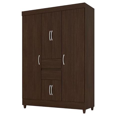 Guarda Roupa Demóbile Ecom II 6 Portas 2 Gavetas Ébano Touch é boa?