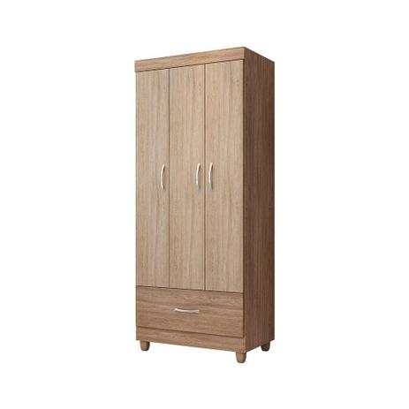 Guarda-Roupa Demóbile Prince 3 Portas 1 Gaveta Menor preço em Guarda-Roupa Demóbile Prince 3 Portas 1 Gaveta