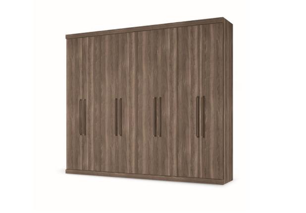 Guarda Roupa Ele e Ela 8 portas Castanha - Santos Andirá - Santos andira Menor preço em Guarda Roupa Ele e Ela 8 portas Castanha - Santos Andirá - Santos andira
