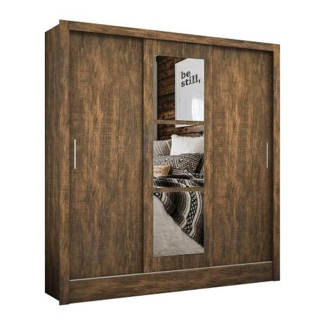 Guarda-Roupa Fama Barcelona Demolição C/ Espelheira Carioca Móveis - CARIOCA MOVEIS INDUSTRIA E COM Menor preço em Guarda-Roupa Fama Barcelona Demolição C/ Espelheira Carioca Móveis - CARIOCA MOVEIS INDUSTRIA E COM