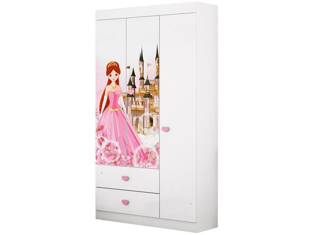 Guarda-roupa Infantil 3 Portas 2 Gavetas - Móveis Estrela Realeza é boa?