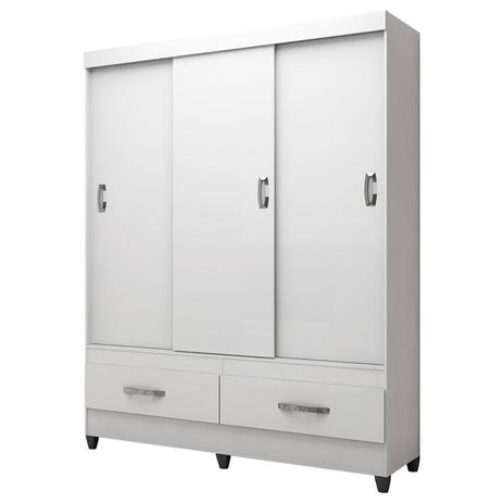 Guarda Roupa Infantil Suécia Branco Flex Moval Menor preço em Guarda Roupa Infantil Suécia Branco Flex Moval