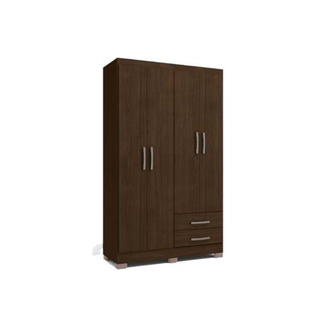 Guarda Roupa Kappesberg P464 4 Portas c/ Pés Jacarandá Menor preço em Guarda Roupa Kappesberg P464 4 Portas c/ Pés Jacarandá