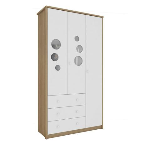 Guarda Roupa Lipe 03 pts 100 MDF Peroba Moveis Menor preço em Guarda Roupa Lipe 03 pts 100 MDF Peroba Moveis