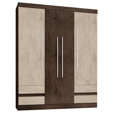 Guarda Roupa Master 3400 Imbuia Avelã Araplac Menor preço em Guarda Roupa Master 3400 Imbuia Avelã Araplac