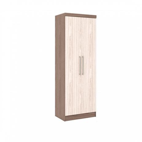 Guarda Roupa Modulado 2 Portas 2 Gavetas Nobre Móveis Castro Amêndoa/Teka Menor preço em Guarda Roupa Modulado 2 Portas 2 Gavetas Nobre Móveis Castro Amêndoa/Teka