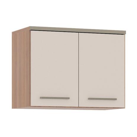 Guarda-Roupa Modulado Aéreo Solteiro Luciane 2 Portas Connect Menor preço em Guarda-Roupa Modulado Aéreo Solteiro Luciane 2 Portas Connect