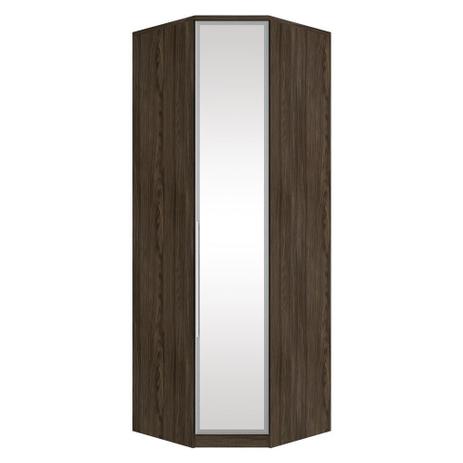 Guarda-roupa Modulado Oblíquo 1 Porta Espelho Diamante Moka - Henn é boa?