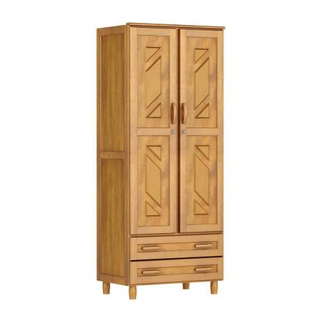 Guarda-Roupa Multiuso Mel com 2 Portas 2 Gavetas e 3 Prateleiras - Cavazotto Menor preço em Guarda-Roupa Multiuso Mel com 2 Portas 2 Gavetas e 3 Prateleiras - Cavazotto