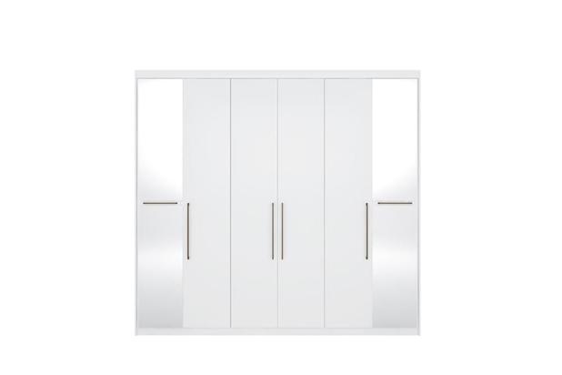Guarda Roupa New Metrópole Branco - Demobile Menor preço em Guarda Roupa New Metrópole Branco - Demobile