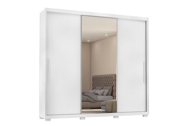 Guarda Roupa Pleno Branco c/ pés - Demobile Menor preço em Guarda Roupa Pleno Branco c/ pés - Demobile