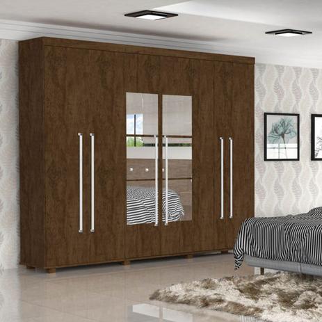 Guarda Roupa Roupeiro Casal 6 Portas Valença Com Espelho - Pelaio moveis é ruim? Guarda Roupa Roupeiro Casal 6 Portas Valença Com Espelho - Pelaio moveis é boa?