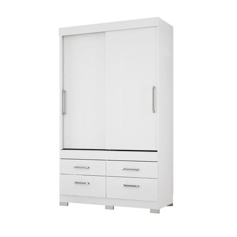 Guarda Roupa Santos Andirá Havana 2 Portas De Correr Branco/Fúcsia é boa?