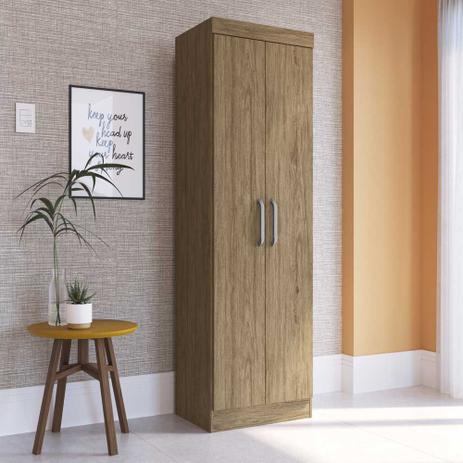 GUARDA-ROUPA SOLTEIRO 2 PORTAS RP2200 WOOD - DECIBAL MóVEIS - Móveis civardi ltda é boa?