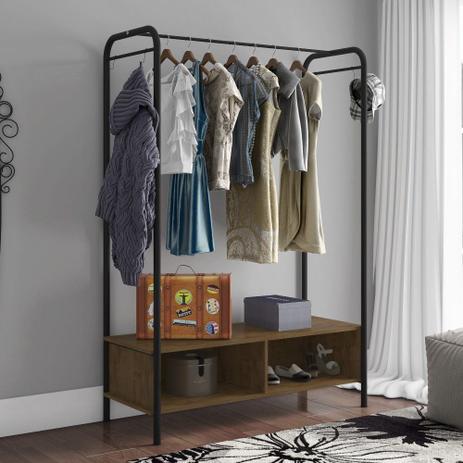 Guarda Roupa Solteiro Closet Cabideiro Milão Artefamol é boa?