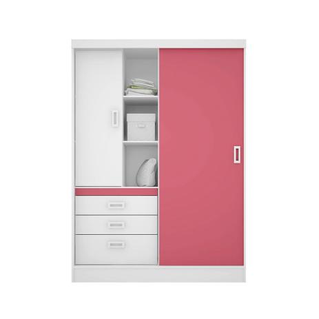 Guarda-Roupa Solteiro Slim 2 Portas de Correr 3 Gavetas Demóbile - Demobile Menor preço em Guarda-Roupa Solteiro Slim 2 Portas de Correr 3 Gavetas Demóbile - Demobile