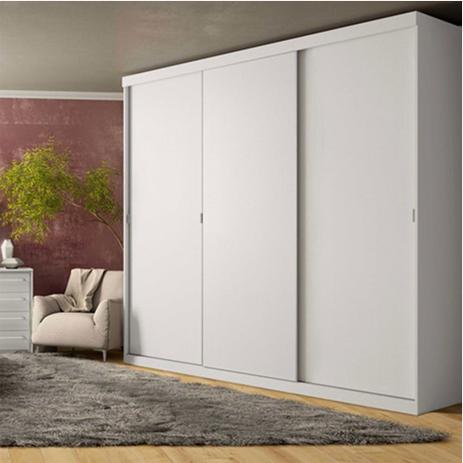 Guarda-Roupa THB Prime Plus 3 Portas Deslizantes - THB Móveis Menor preço em Guarda-Roupa THB Prime Plus 3 Portas Deslizantes - THB Móveis