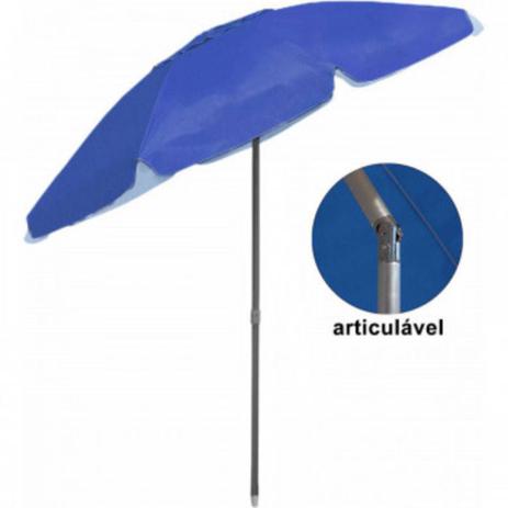 Guarda Sol Articulado Bagum Alumínio Top - Azul - Bel Fix Menor preço em Guarda Sol Articulado Bagum Alumínio Top - Azul - Bel Fix