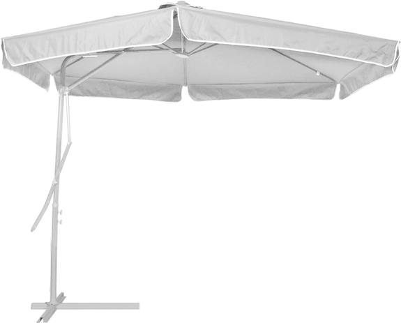 Guarda Sol Ombrelone Branco 3 Metros Suspenso Jardim E Piscina Belfix Menor preço em Guarda Sol Ombrelone Branco 3 Metros Suspenso Jardim E Piscina Belfix