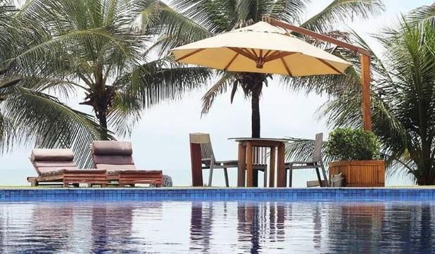 Guarda-Sol Ombrelone Premium Giratório Com Floreira 3,50m Solemar Menor preço em Guarda-Sol Ombrelone Premium Giratório Com Floreira 3,50m Solemar