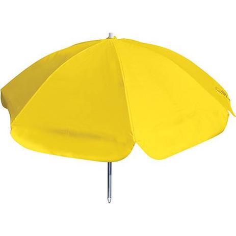 Guarda-sol PVC/Alumínio 100x8 Amarelo - Botafogo Menor preço em Guarda-sol PVC/Alumínio 100x8 Amarelo - Botafogo