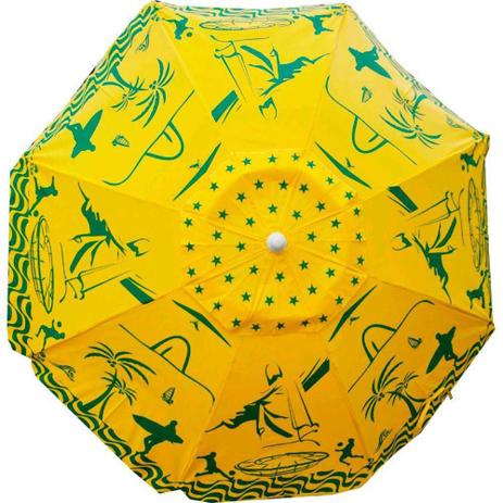 Guarda Sol Temático 2,00 Metros Em Bagum - Brasilidade - Bel fix Menor preço em Guarda Sol Temático 2,00 Metros Em Bagum - Brasilidade - Bel fix