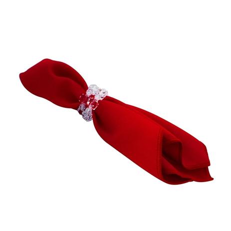 Guardanapo de Pano Vermelho com Enfeite de Pedras - Festabox é boa?