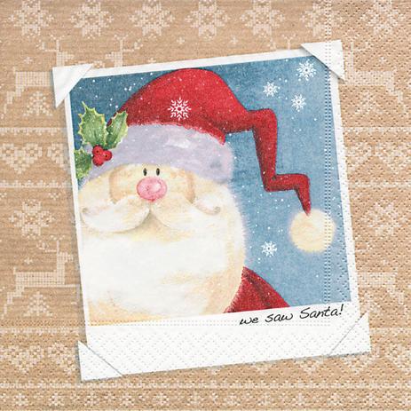 Guardanapo de Papel Decorado Papai Noel 33x33cm Importado - Lojas carol hu Menor preço em Guardanapo de Papel Decorado Papai Noel 33x33cm Importado - Lojas carol hu