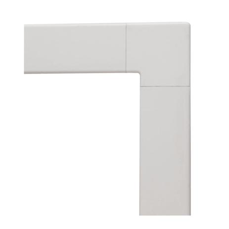 Guarnição para Janela Integrada Alumínio 5cm x 5,1cm x 2,00m Branco - Sasazaki Menor preço em Guarnição para Janela Integrada Alumínio 5cm x 5,1cm x 2,00m Branco - Sasazaki