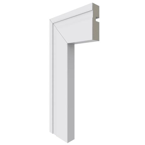 Guarnição Santa Luzia Moderna 455 16mmx5cm Metro Linear Branco Menor preço em Guarnição Santa Luzia Moderna 455 16mmx5cm Metro Linear Branco